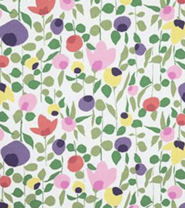 Graphic high-contrast florals
